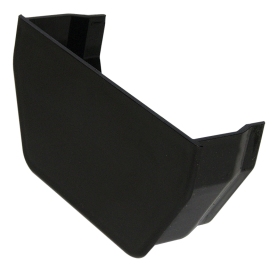 Gutter end push fit